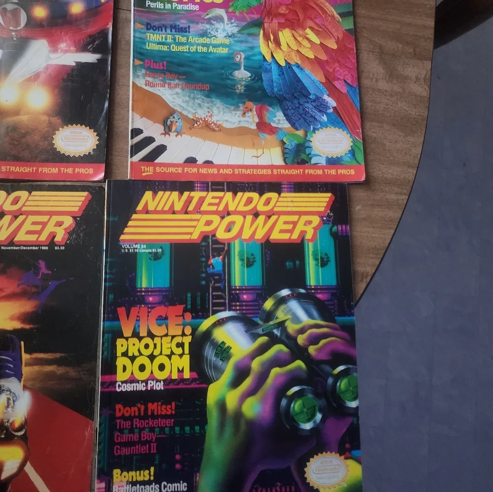 Nintendo power classic books